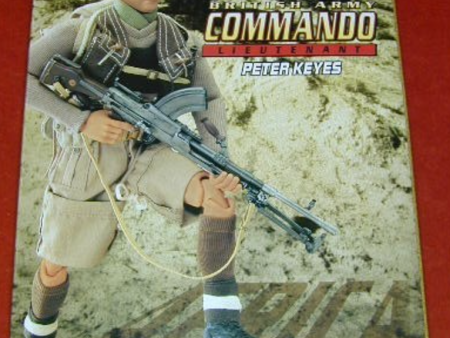 BBi 1 6 12  WWII British Army Commando Lieutenant Peter Keyes Action Figure Online now