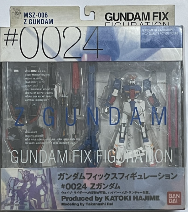 Bandai Gundam Fix Figuration GFF #0024 MSZ-006 Z Gundam Action Figure Sale