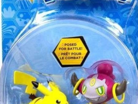 Tomy Pokemon Pocket Monster Battle Collection Pikachu vs Hoopa Confined Trading Figure Online Sale