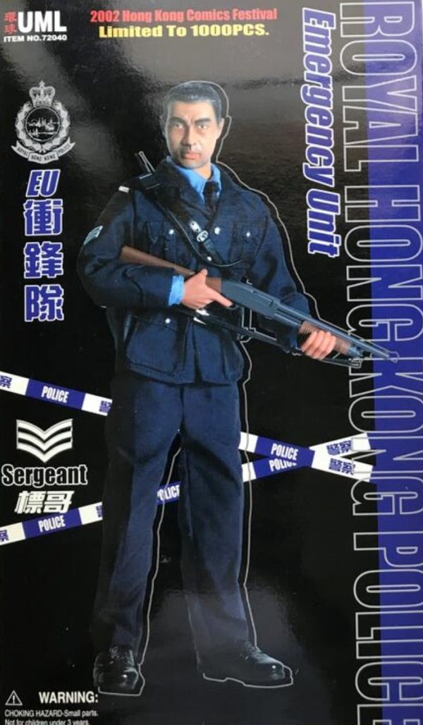 Dragon 1 6 12  Royal Hong Kong Police EU Emergency Unit Sergeant Limited Action Figure Cheap