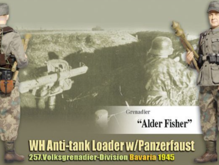 Dragon 1 6 12  70756 Bavaria 1945 WH Anti Tank Loader w  Panzerfaust Alder Fisher Action Figure Online Hot Sale