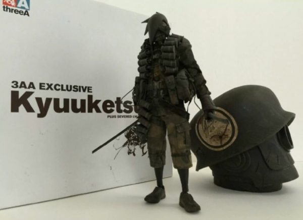 ThreeA 3A Toys 1 6 12  Ashley Wood Tomorrow King TK Baka Kyuuketsuki Plus Severed LW 53 Robot Head Action Vinyl Figure Fashion