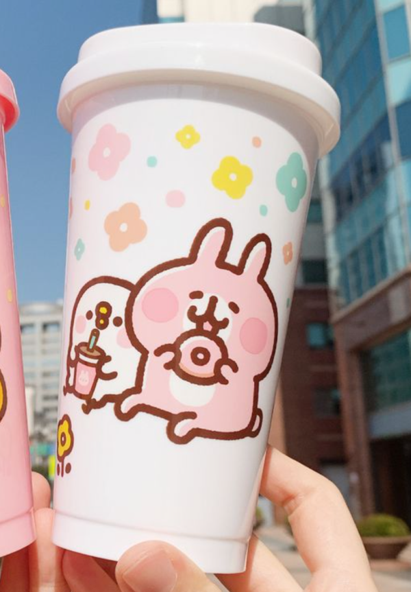 Mister Donut Taiwan Limited Kanahei s Small Animals Plastic Cup Type B Hot on Sale