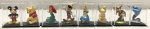 Yujin Disney Characters Capsule World Gashapon 8 Mini Collection Figure Set Fashion