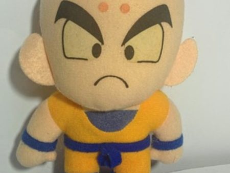 Bandai 1992 Dragon Ball Z DBZ Krillin 5  Plush Doll Figure Discount