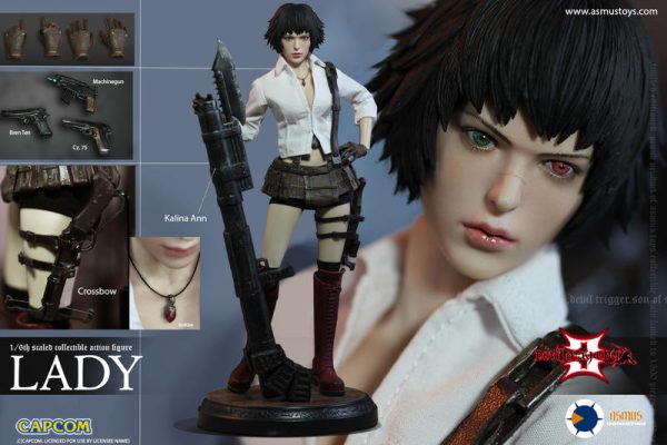 Asmus Toys 1 6 12  Devil May Cry 3 Lady Action Figure For Cheap