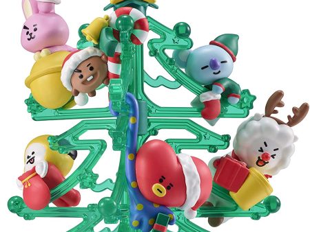 Young Toys BTS BT21 Christmas Tree 7 Trading Figure Set Supply