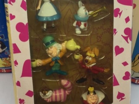 Yutaka 1995 Disney Video Tape Character Collection Vol 8 Alice in Wonderland Trading Figure Online now