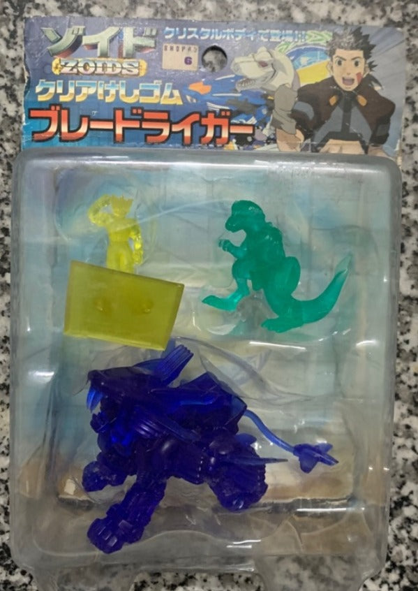 Tomy Zoids 3 Crystal Mini Trading Figure Set Online Hot Sale