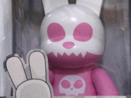 Toy2R 2006 Frank Kozik Bunee Qee Festa Skeleton Pink ver 9  Vinyl Figure Sale