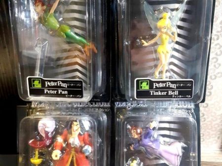 Tomy Disney Magical Collection Peter Pan 4 Trading Figure Set Sale