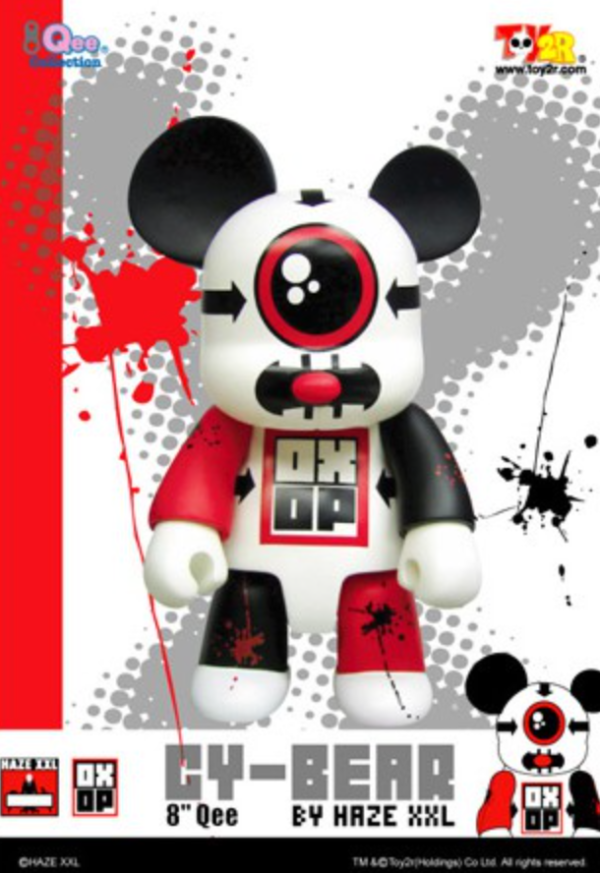 Toy2R OXOP Qee Cy Bear Haze XXL ver 6  Action Soft Vinyl Figure Online