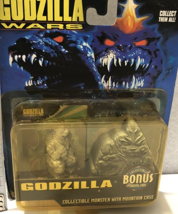 Trendmasters Godzilla Wars Collectible Monster w  Mountain Case Mecha Godzilla 3  Trading Figure on Sale