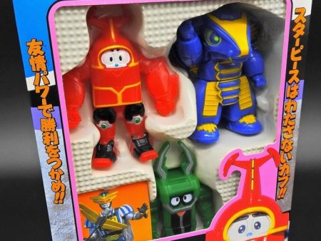 Yutaka B-Robo Kabutack Beetle Battle Mini Acion Figure Set Supply