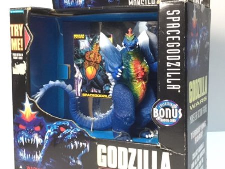 Trendmasters Godzilla Wars Space Godzilla 5  Monster Action Figure w  Bonus Trading Card Cheap