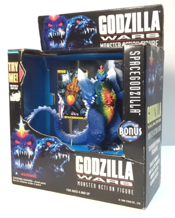 Trendmasters Godzilla Wars Space Godzilla 5  Monster Action Figure w  Bonus Trading Card Cheap