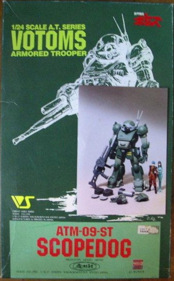 Volks 1 24 Armored Trooper Votoms ATM-09-ST Scopedog Cold Cast Model Kit Figure Online Sale