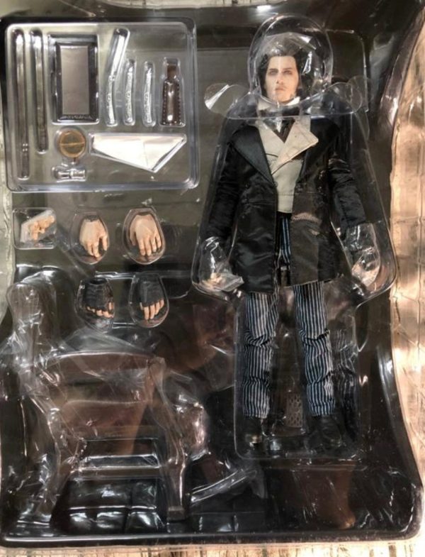 Hot Toys 1 6 12  Sweeney Todd The Demon Barber of Fleet Street Action Figure Cheap