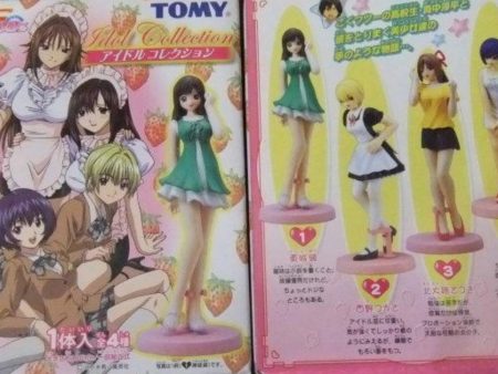 Tomy Strawberry Ichigo 100% Idol Collection 4 Trading Figure Set Online Hot Sale