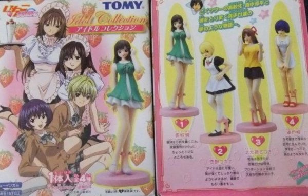 Tomy Strawberry Ichigo 100% Idol Collection 4 Trading Figure Set Online Hot Sale