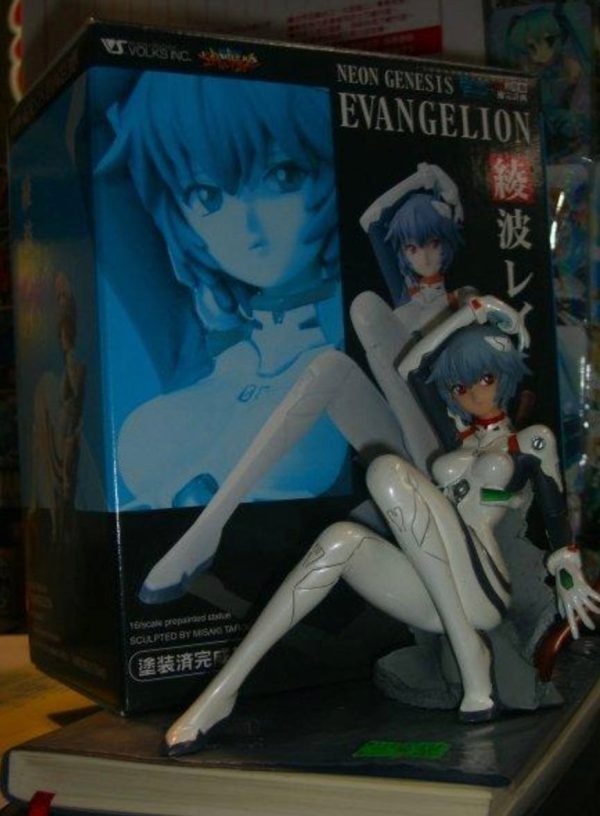 Volks 1 6 Neon Genesis Evangelion Rei Ayanami Cold Cast Statue Collection Figure Online Sale