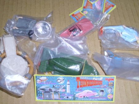 Yujin Gerry Anderson Thunderbirds Gashapon Part 2 5 Mini Trading Collection Figure Set Online Sale