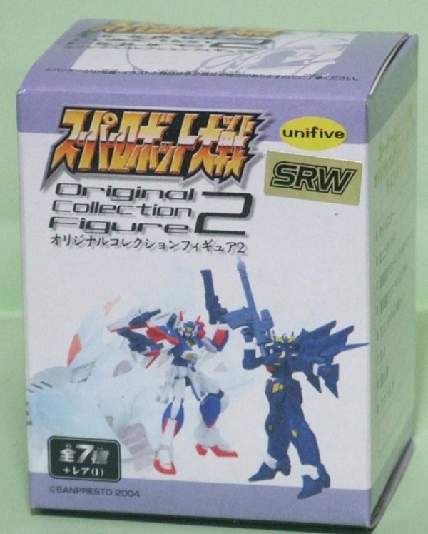 Unifive Super Robot War Original Collection Figure Part 2 8 Trading Figure Set Hot on Sale