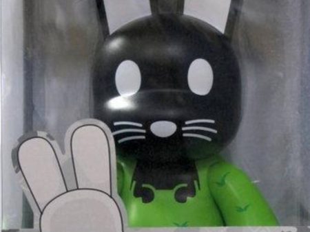 Toy2R 2006 Frank Kozik Bunee Qee Festa Black & Green ver 9  Vinyl Figure Discount