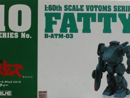 Wave 1996 1 60 Armored Trooper Votoms No 10 B-ATM-03 Fatty Plastic Model Kit Figure For Sale