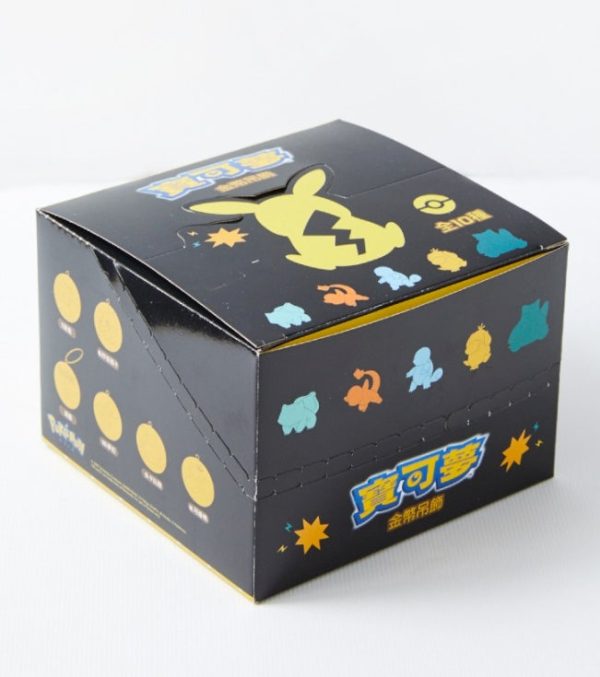 Yendar Taiwan Limited Pokemon Pocket Monster 10 Golden Coin Strap Trading Figure Set Online Sale