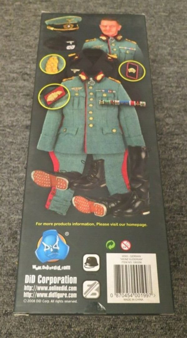 3 Reich DID 1 6 12  WWII Heinz Wilhelm Guderian Action Figure Supply