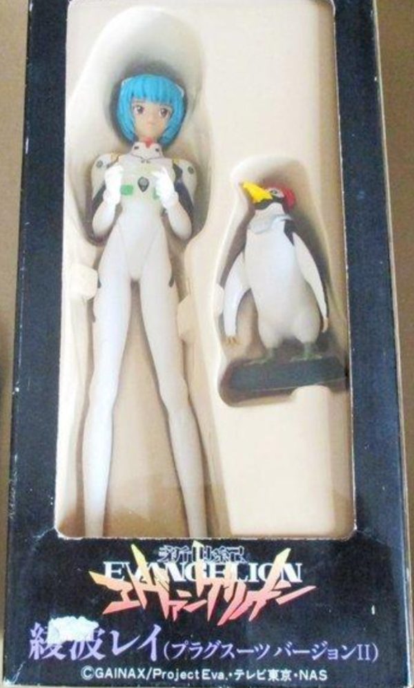 Tsukuda Hobby Sega 1 6 Neon Genesis Evangelion Rei Ayanami w  Penguin Pvc Figure For Sale