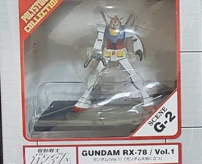 Bandai Polystone Collection Scene G-2 Mobile Suit Gundam RX-78 Vol 1 Trading Figure For Cheap