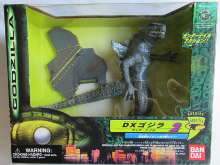 Trendmasters Bandai 1998 Godzilla The Movie Series 2 DX Thunder Tails Action Figure Discount