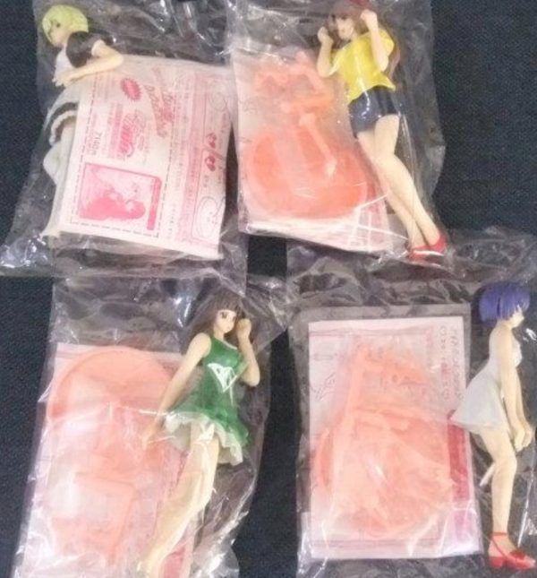 Tomy Strawberry Ichigo 100% Idol Collection 4 Trading Figure Set Online Hot Sale