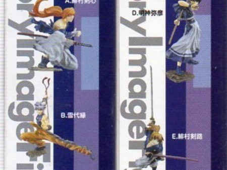 Yamato SIF Story Image Figure Samurai X Rurouni Kenshin Series 3 5 Color Trading Figure Set Discount