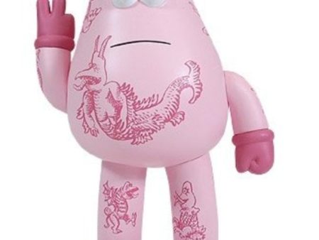 Amos Toys 2008 James Jarvis The Illustrated Yod Pink ver 8  Vinyl Figure on Sale