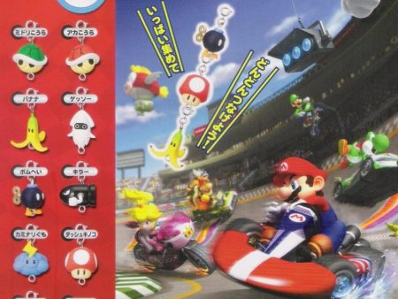 Yujin Nintendo Wii Super Mario Bros Gashapon Mario Kart Racing 9+1 Secret 10 Strap Collection Figure Set Discount