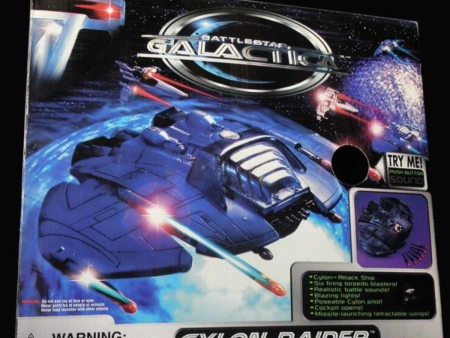 Trendmasters Battlestar Galactica Cylon Raider Action Figure Online now