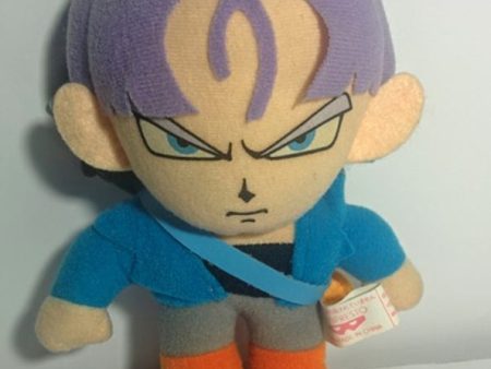 Bandai 1992 Dragon Ball Z DBZ Trunks 5  Plush Doll Figure Hot on Sale