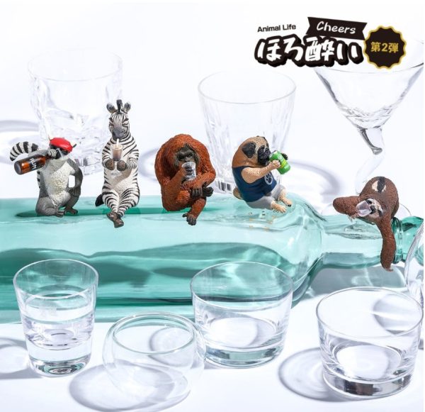 Yendar Taiwan Limited Asakuma Toshio Animal Life Cheers Series 2 4+1 Secret 5 Trading Figure Set For Cheap