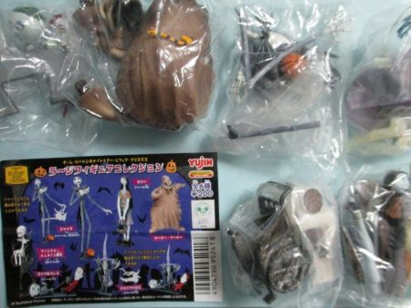 Yujin Disney Capsule World Tim Burton The Nightmare Before Christmas Gashapon Part 1 Now And Forever 5 Collection Figure Set For Sale