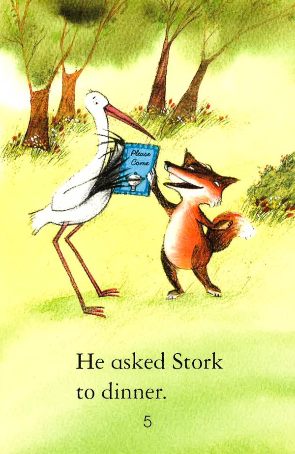 Usborne First Reading: The Fox And The Stork Online